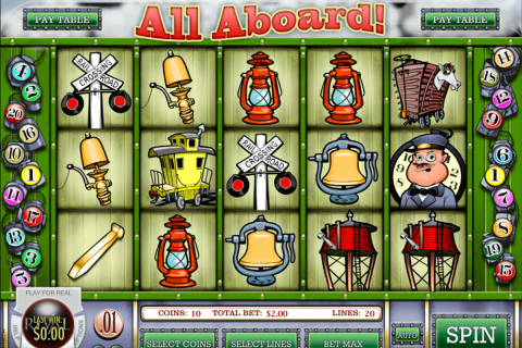 all aboard rival casino slots