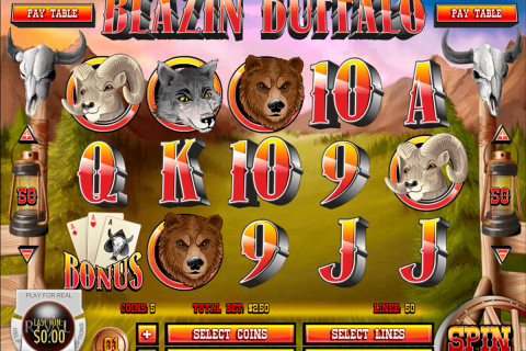 blazin buffalo rival casino slots