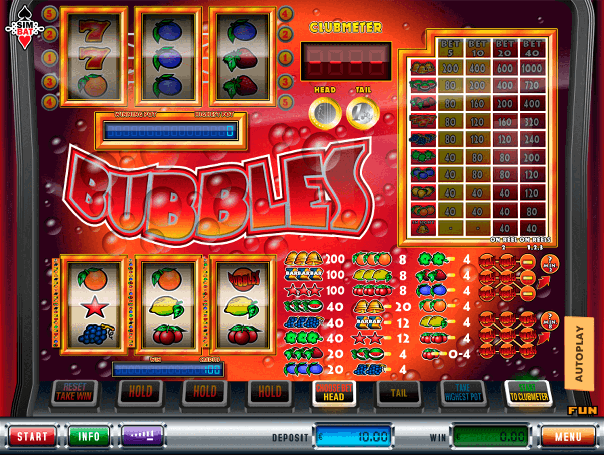 Bubbles Slot Machine Online ᐈ Simbat™ Casino Slots