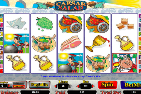 caesar salad amaya casino slots