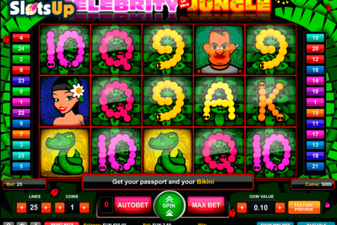 Play Celebrity in the Jungle Slots with No Download