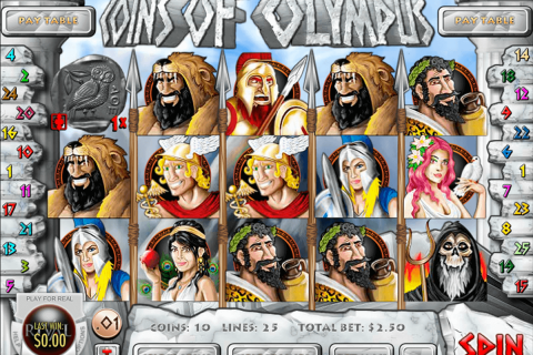 coins of olympus rival casino slots 480x320