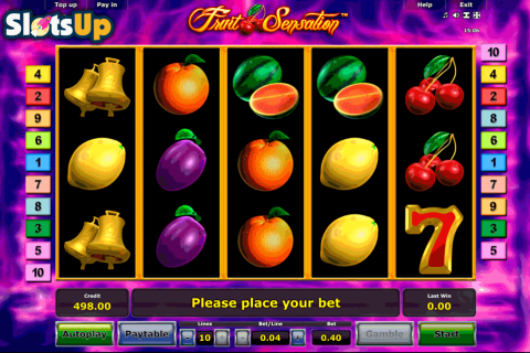 FRUIT SENSATION NOVOMATIC CASINO SLOTS