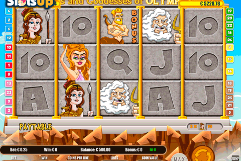 gods and goddesses of olympus portomaso casino slots 480x320
