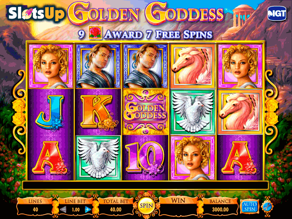 Golden Goddess Slot Machine Free