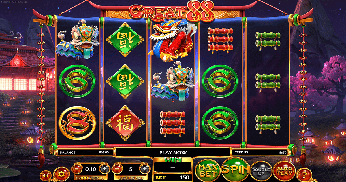 88 Wild Dragon Slot Machine