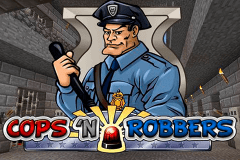 logo cops n robbers playn go slot game