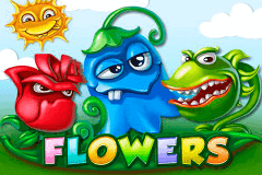 logo flowers netent slot game