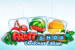 logo fruit shop christmas edition netent slot game