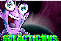 logo galacticons microgaming slot game