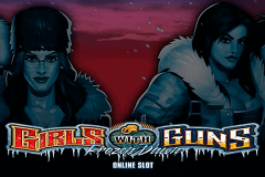 logo girls with guns frozen dawn microgaming slot game