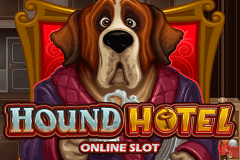 logo hound hotel microgaming slot game