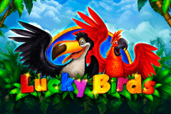 logo lucky birds playson slot game