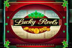 logo lucky reels playson slot game