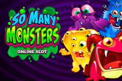 logo so many monsters microgaming slot game