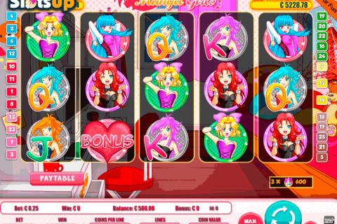 MANGA GIRLS PORTOMASO CASINO SLOTS