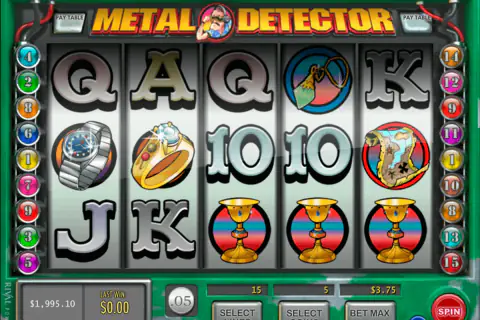 metal detector rival casino slots