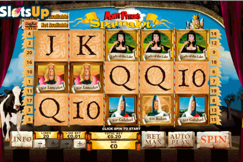 monty pythons spamalot playtech casino slots
