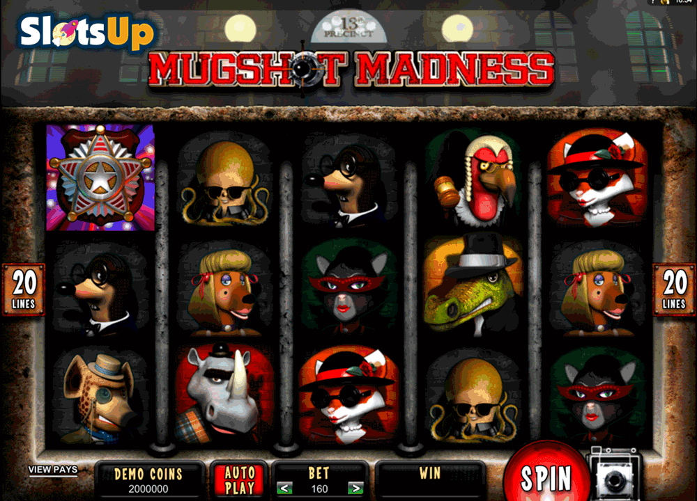 Игровой Автомат Mugshot Madness