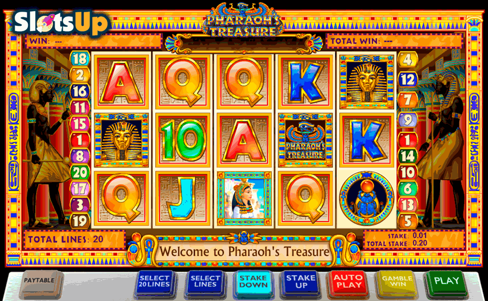 Pharaohs Treasure Slot Machine
