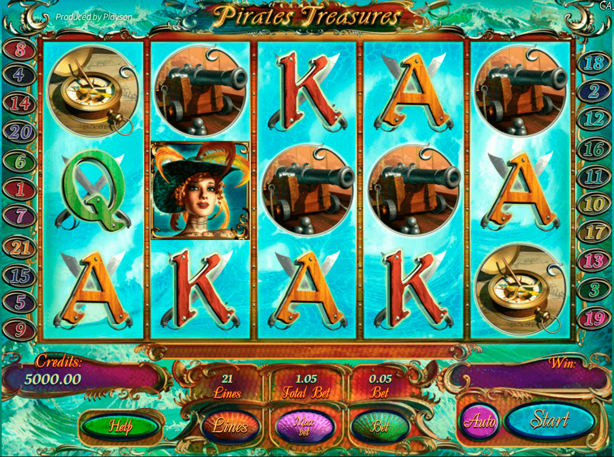 Pirates Treasures Slot Machine Online ᐈ Playson™ Casino Slots Pirates Treasures Slot Machine Online ᐈ Playson™ Casino Slots