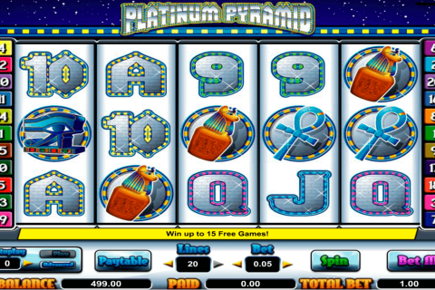 platinum pyramid amaya casino slots