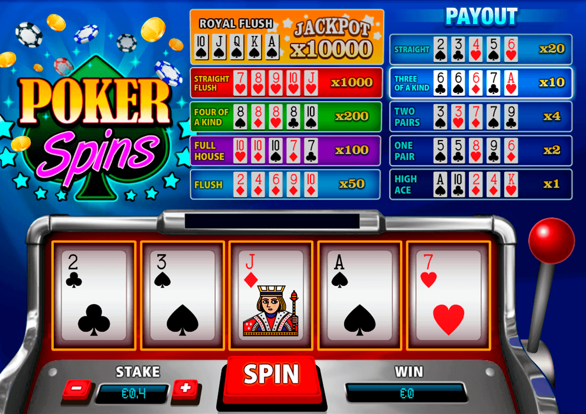 Free Slot Machine Video Poker