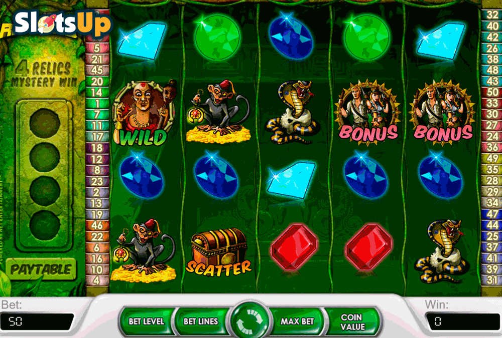 relic raiders netent casino slots