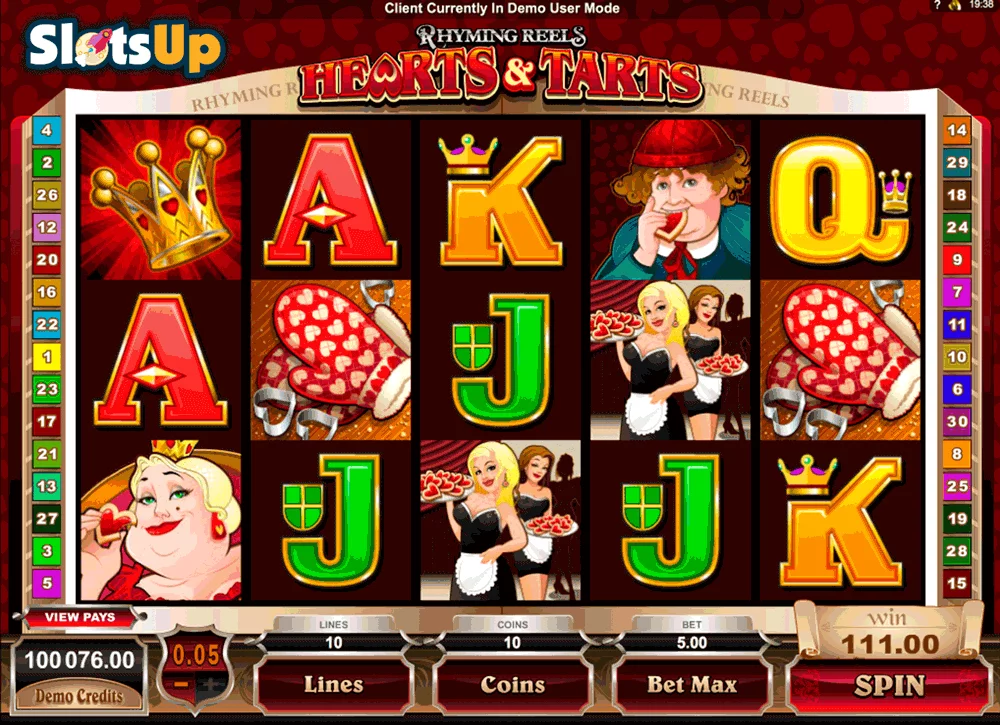 Slot rhyme