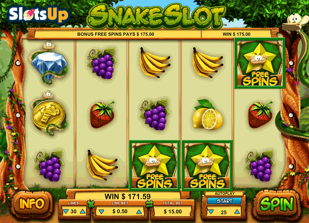 Snake Online Slot Machine Review - Try the Features for Free Snake Online Slot Machine Review - Try the Features for Free