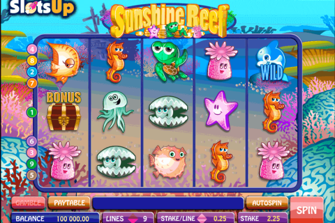 sunshine reef microgaming casino slots