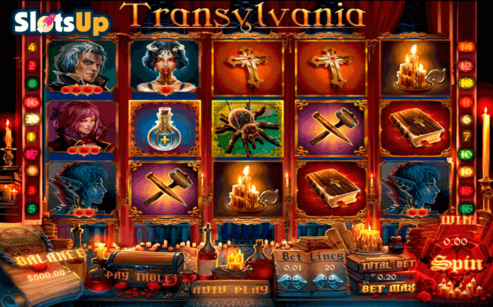 Transylvania slots Wagering.