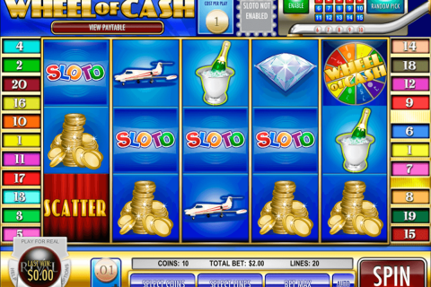 wheel of cash rival casino slots 480x320