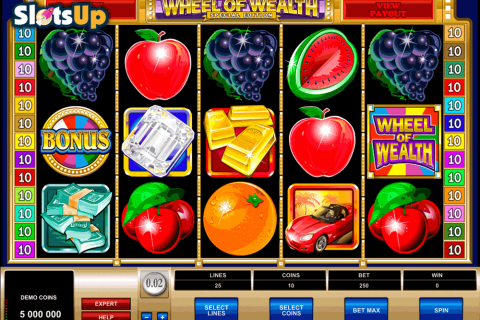 wheel of wealth special edition microgaming casino slots