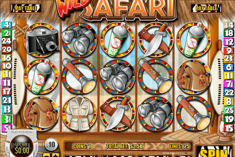 wild safari rival casino slots 480x320