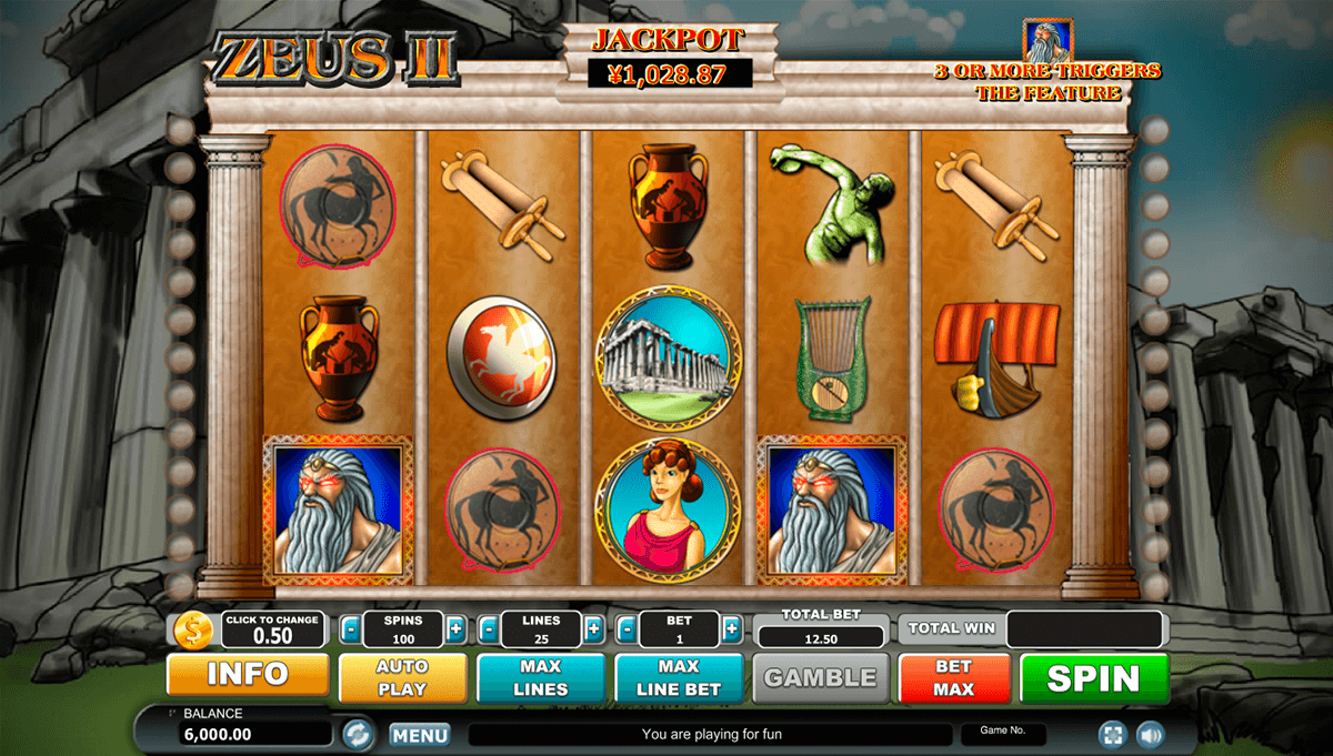 Zeus Casino Game