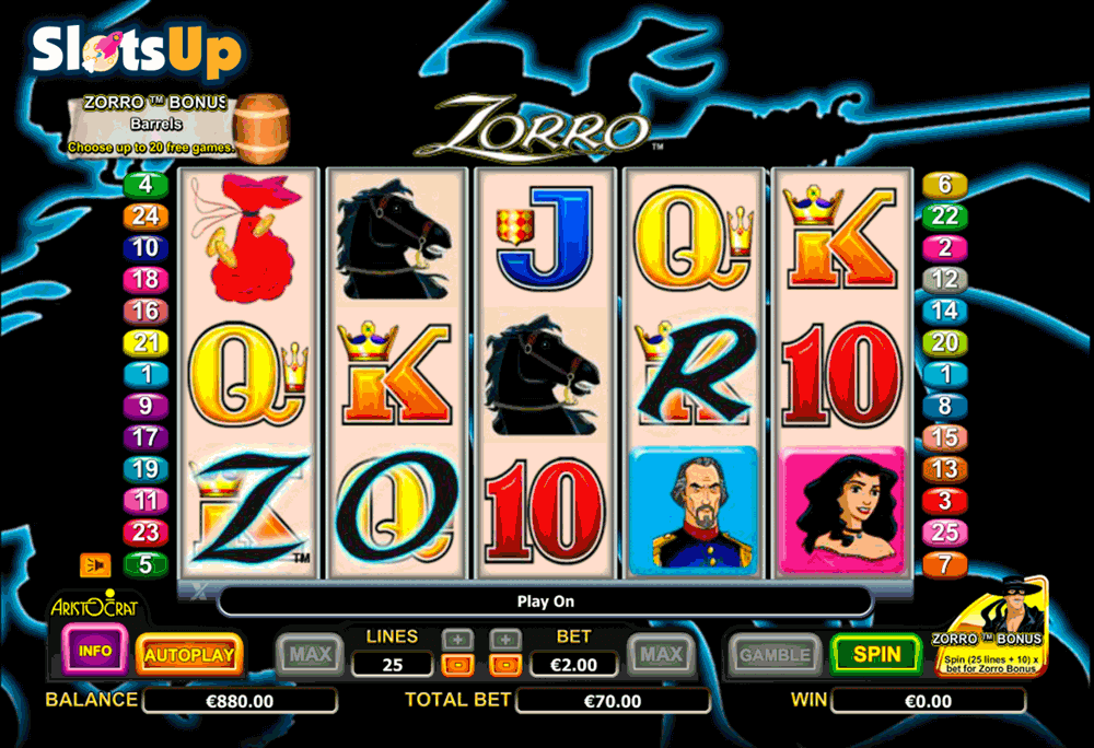 free slot zorro free slot zorro