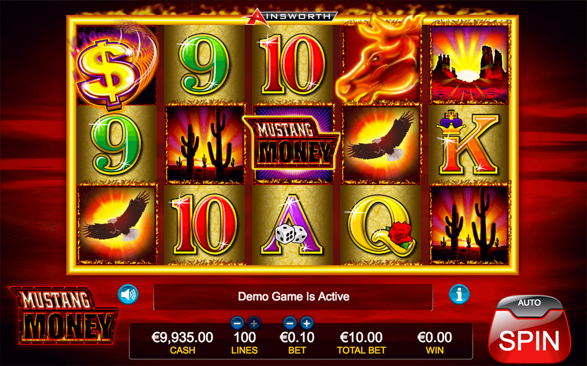 Slot machine games money