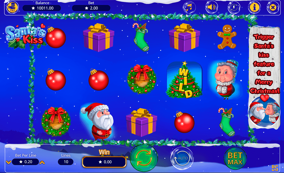 Santas Kiss Slots - Find Out Where to Play Online Santas Kiss Slots - Find Out Where to Play Online