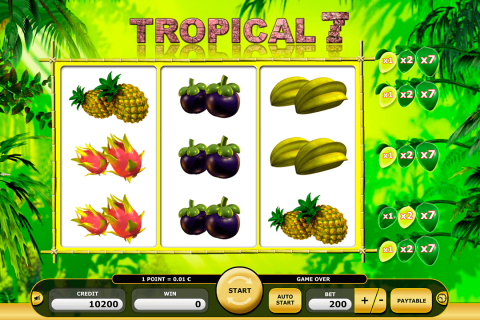 tropical 7 kajot casino slots