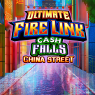 Ultimate Fire Link Cash Falls China Street logo