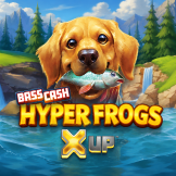 Bass Cash Hyper Frogs X UP logo