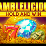 Gamblelicious Hold and Win logo