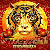 8 Tigers Gold Megaways logo