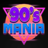 90βs Mania Megaways logo