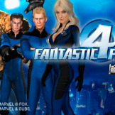 Fantastic Four (Playtech) logo