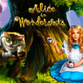Alice in Wonderslots logo