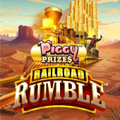 Piggy Prizes Railroad Rumble logo
