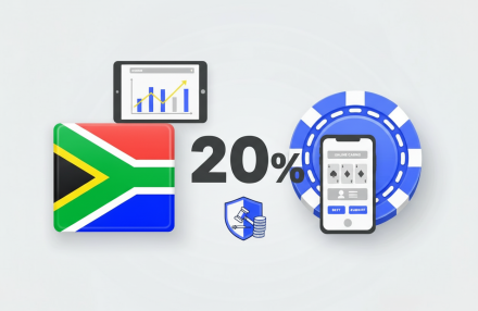 South Africa proposes 20% national tax on online gambling GGR img