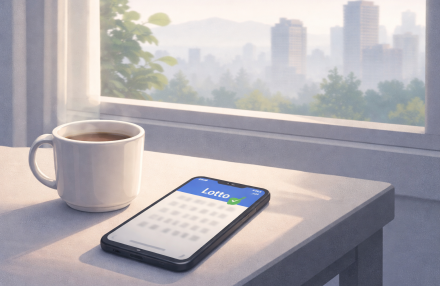 Vancouver man enjoys morning coffee, realizes he won CA$1m img